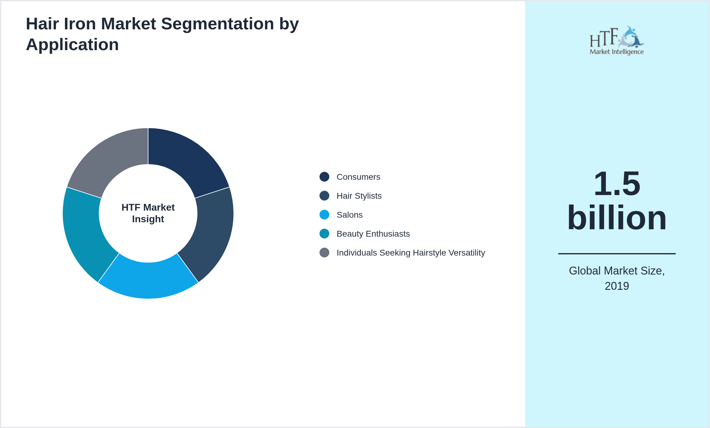 Hair Iron Market trend by Consumers, Hair Stylists, Salons, Beauty Enthusiasts, Individuals Seeking Hairstyle Versatility