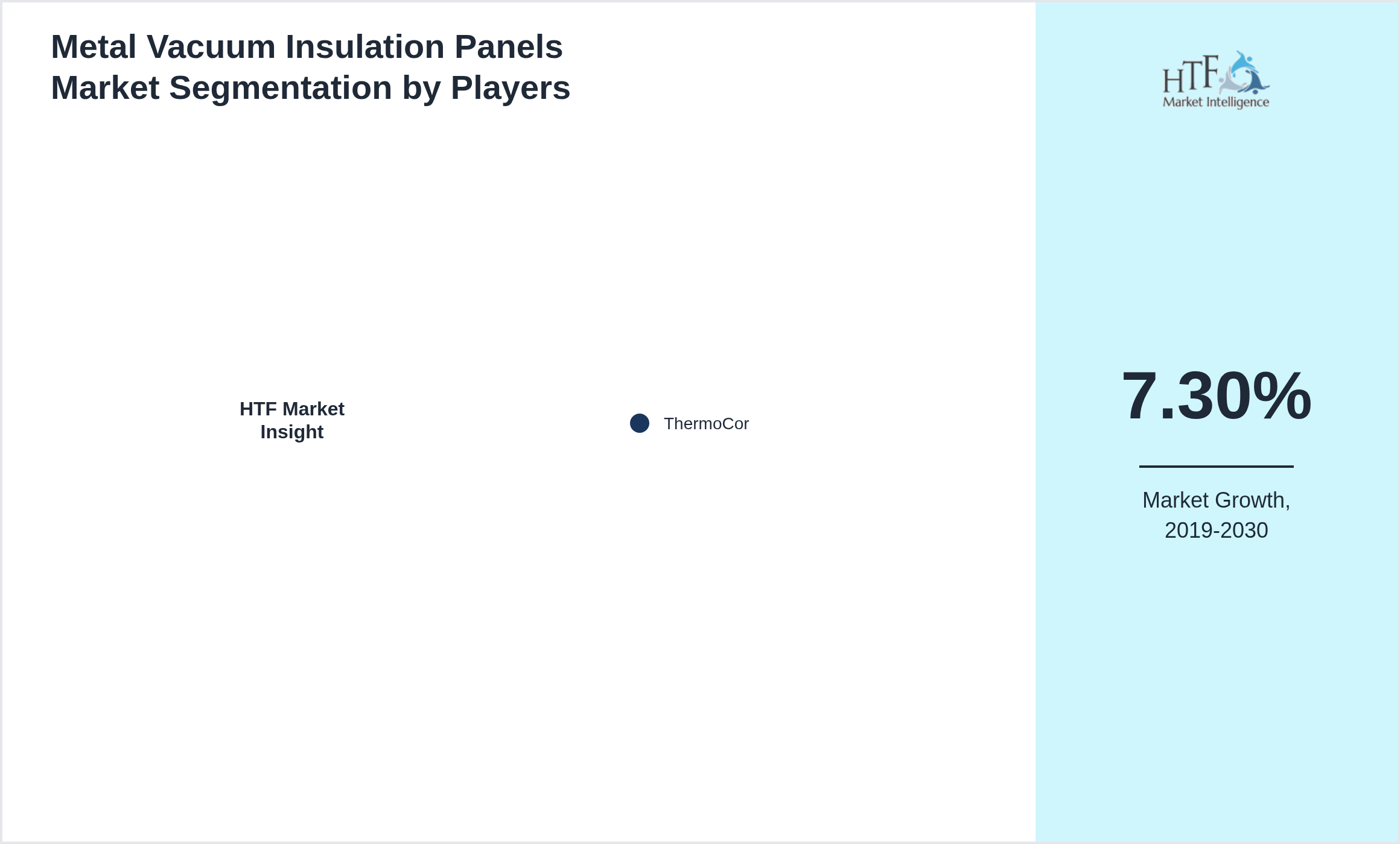 Metal Vacuum Insulation Panels Market analysis for ThermoCor