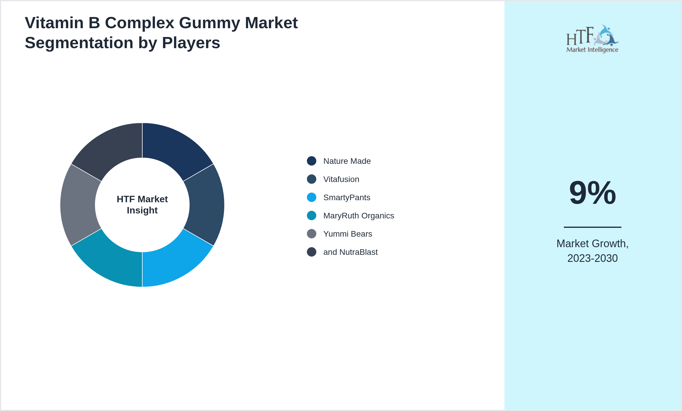 Vitamin B Complex Gummy Market segment growth and share by companies