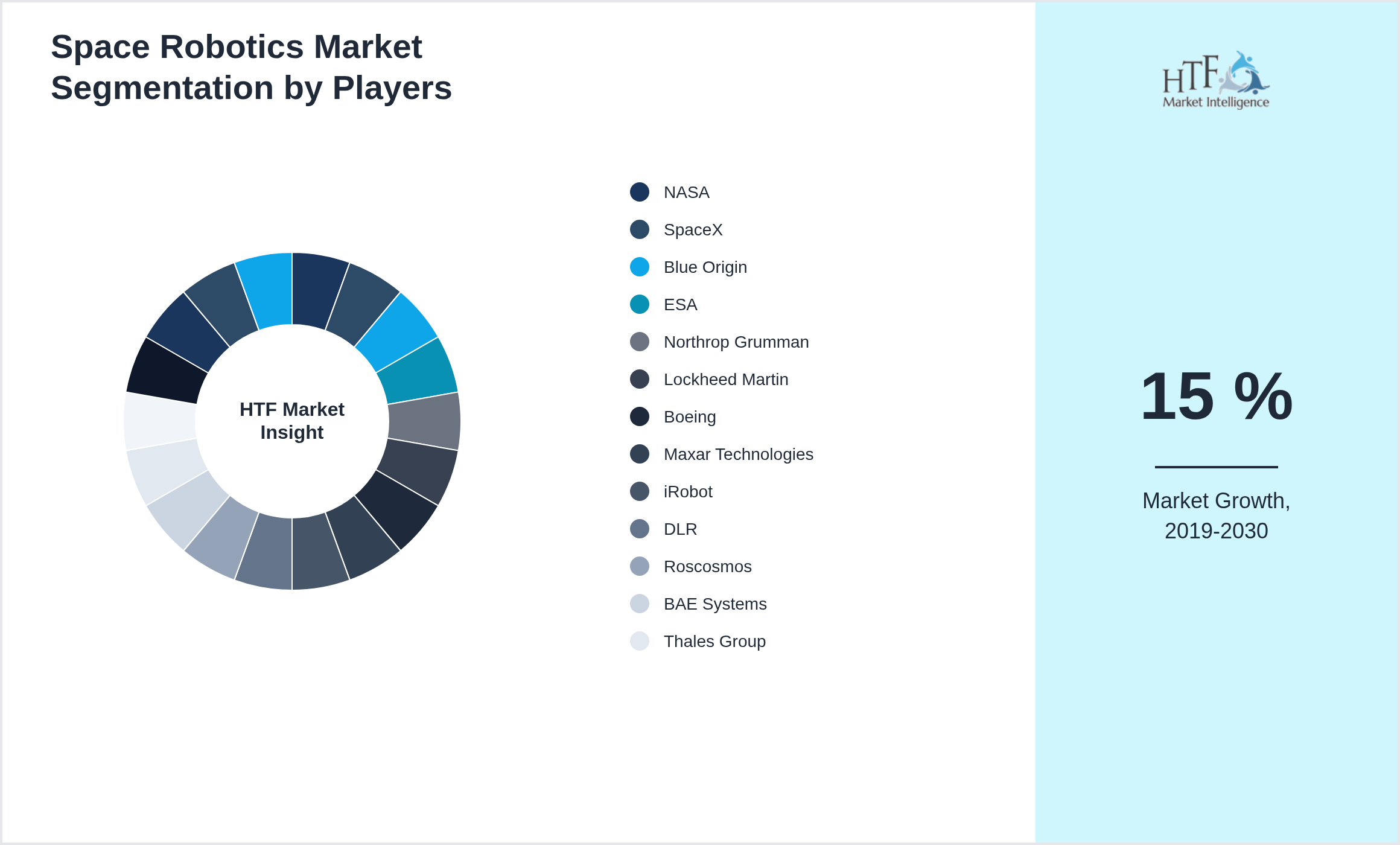 Space Robotics Market Company analysis and in-depth profiling