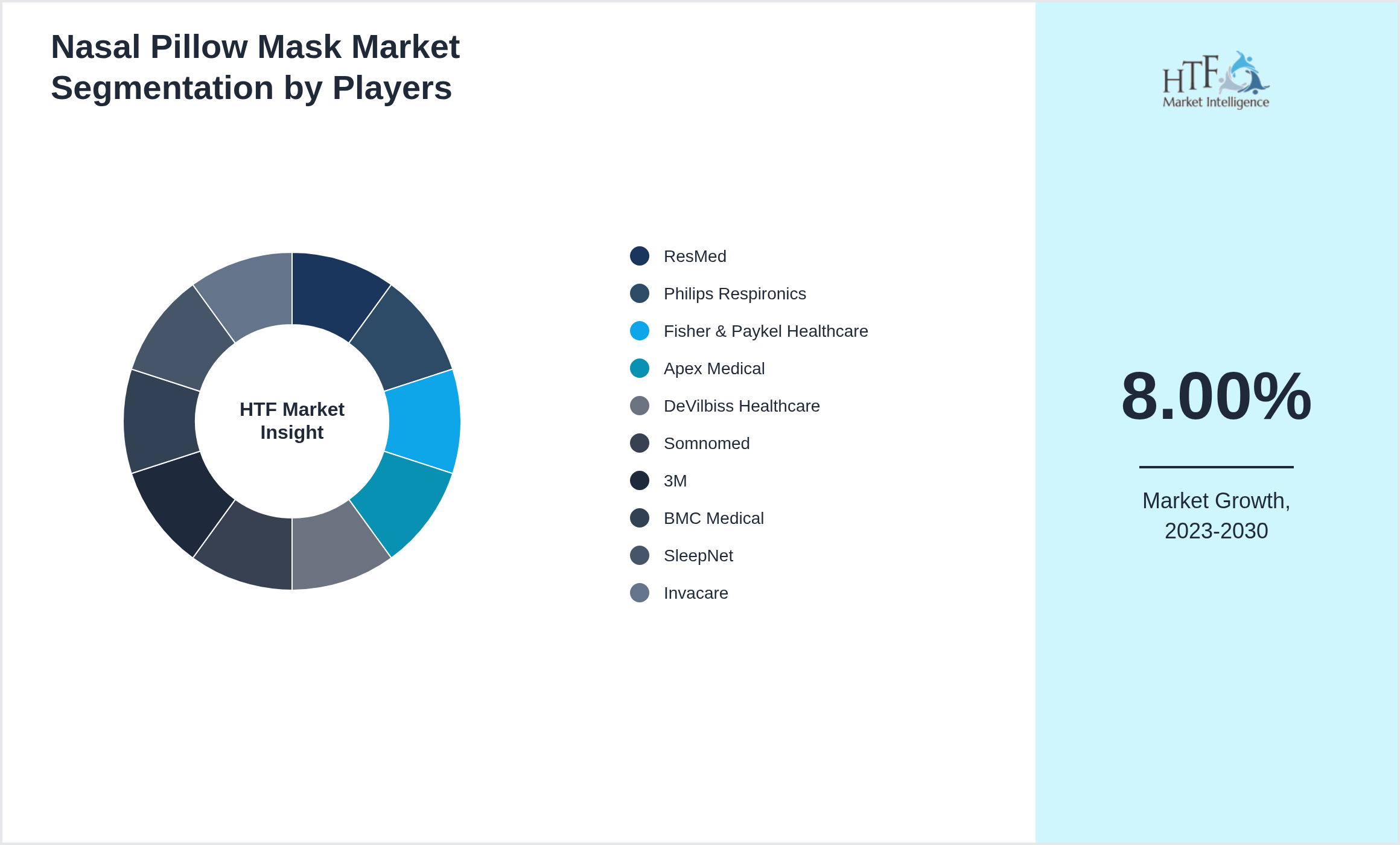 Nasal Pillow Mask Industry Key Players Growth Year on year