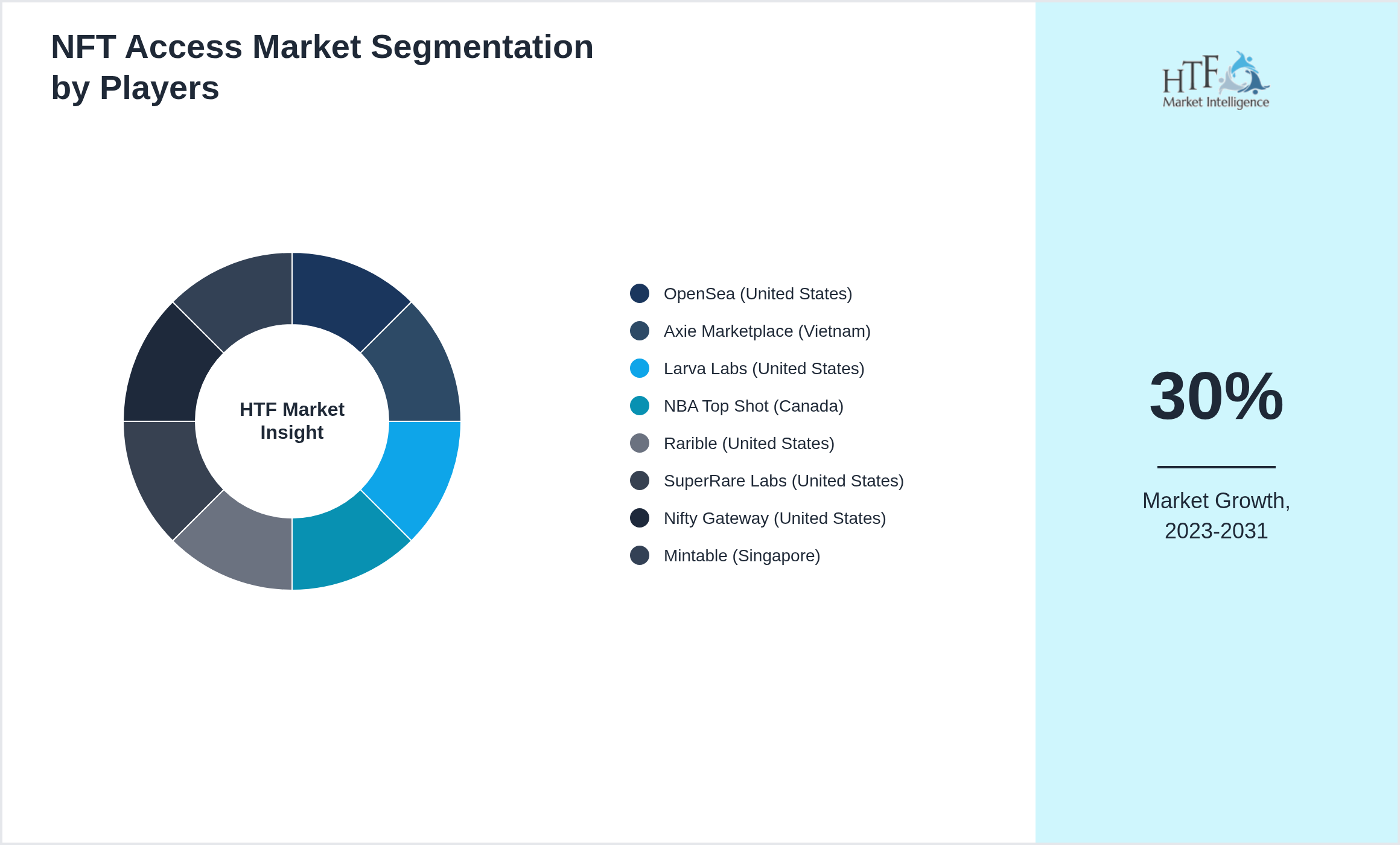 NFT Access Market Company analysis and in-depth profiling