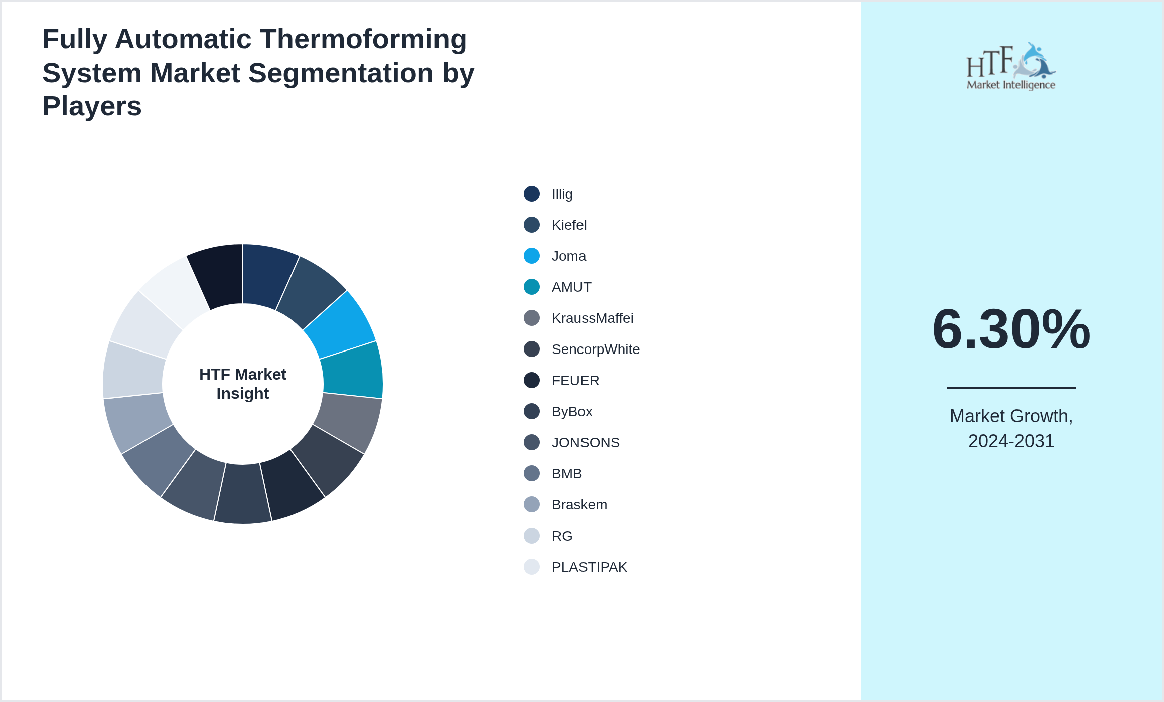 Fully Automatic Thermoforming System Market Company analysis and in-depth profiling