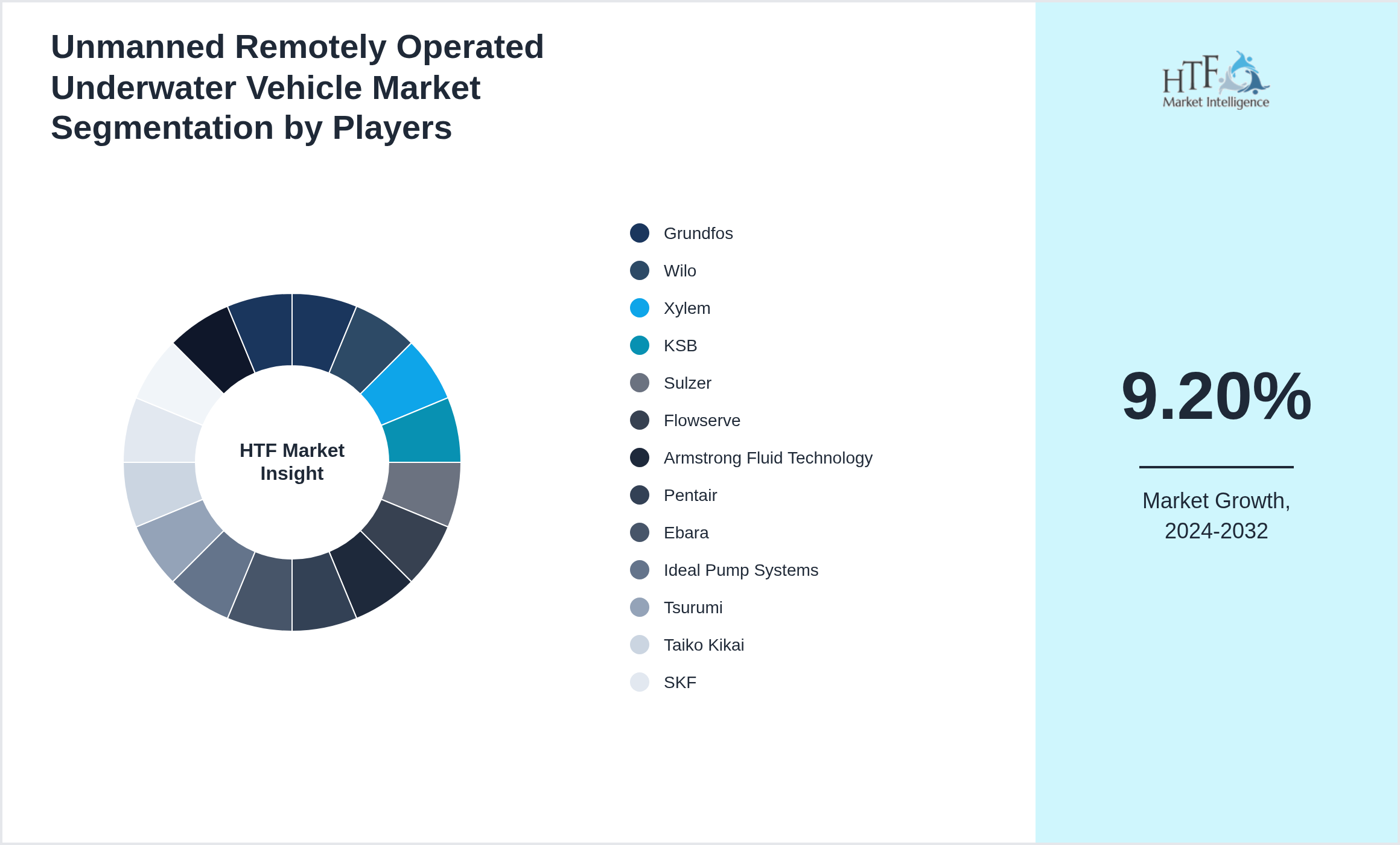 Unmanned Remotely Operated Underwater Vehicle Market Company analysis and in-depth profiling