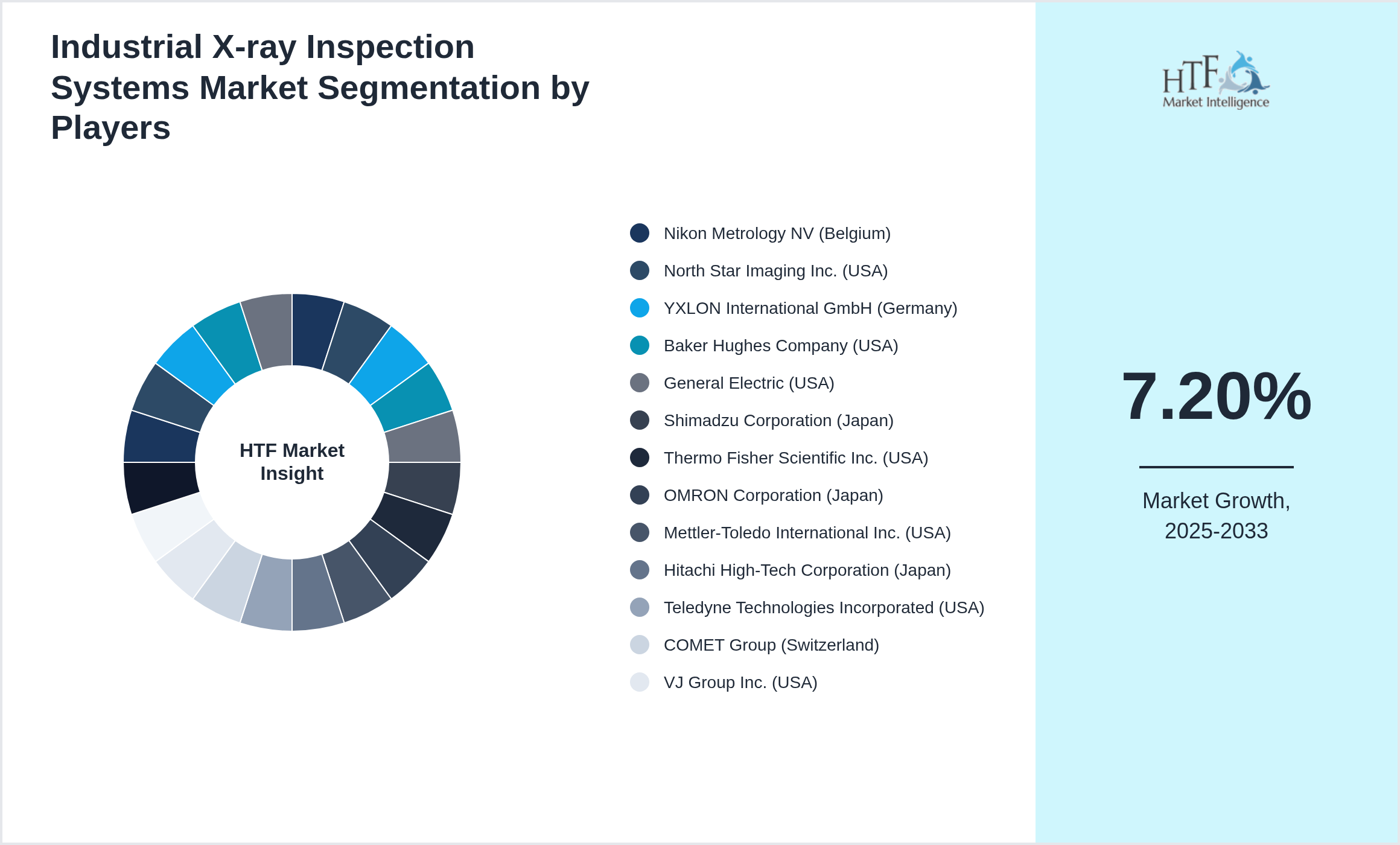 Industrial X-ray Inspection Systems Market Company analysis and in-depth profiling